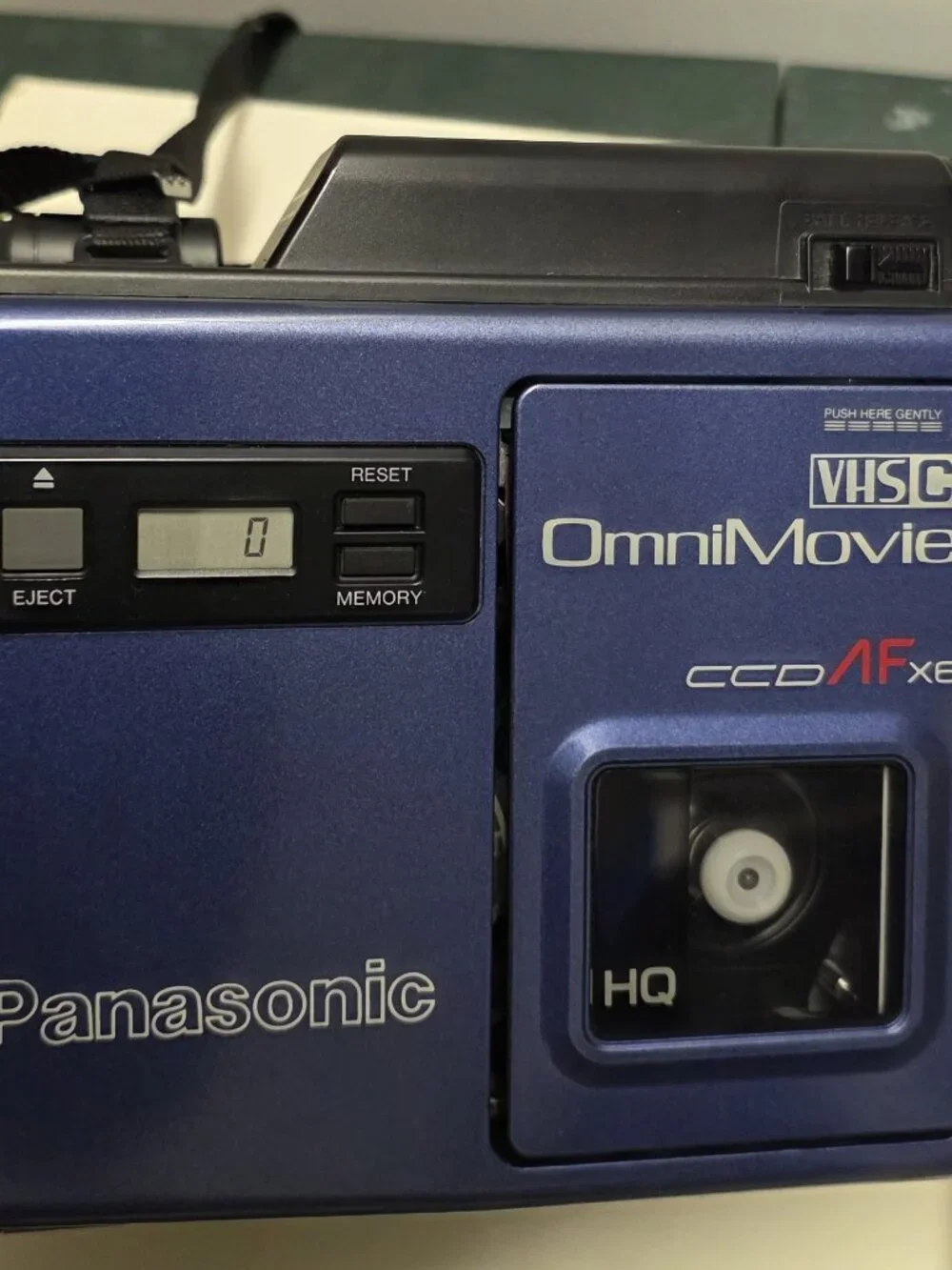 Panasonic OmniMovie VHS-C Camcorder (model PV-100D)